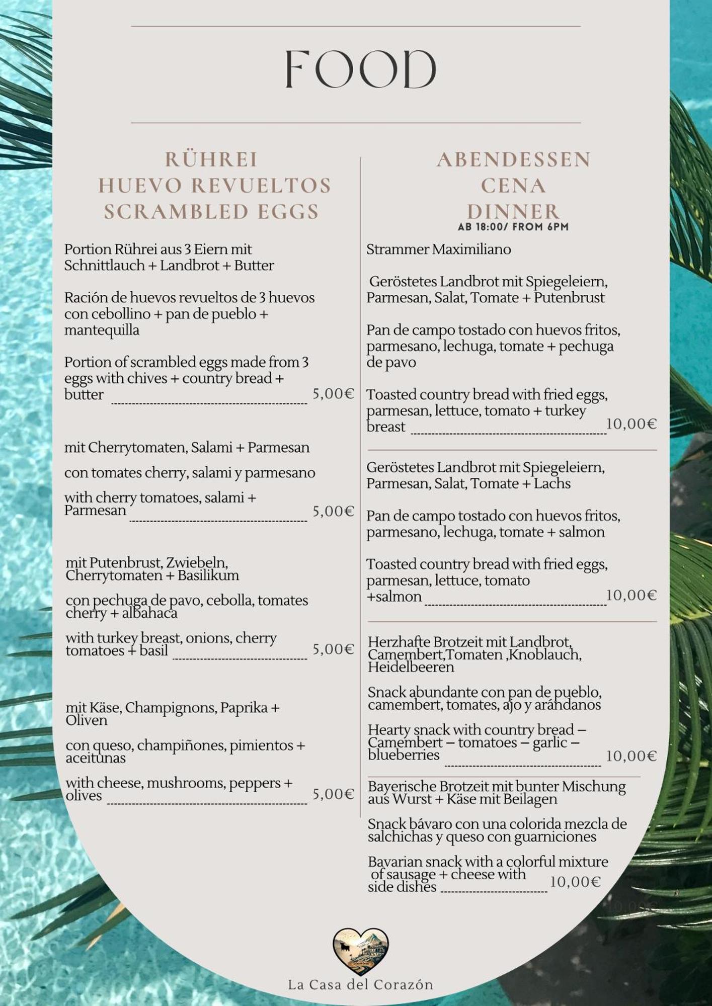 La Casa Del Corazon - Seaview - Breakfast - Netflix